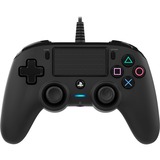 Nacon PS4OFCPADBLACK periferica di gioco Nero USB Gamepad Analogico/Digitale PC, PlayStation 4 Nero, Gamepad, PC, PlayStation 4, Pulsante Opzioni, Pulsante Condividi, Analogico/Digitale, Cablato, USB