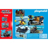 PLAYMOBIL City Action Elicottero di soccorso SWAT, Giochi di costruzione 