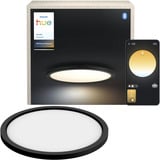 Philips Hue Hue White Ambiance Aurelle plafoniera rotonda, Luce LED Nero