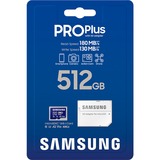 SAMSUNG PRO Plus 512 GB microSDXC (2023) blu