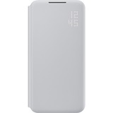 SAMSUNG Smart Led View Cover per Galaxy S22+, Light Gray, Custodia per telefono grigio chiaro, Light Gray, Custodia flip a libro, Samsung, Samsung Galaxy S22+, 16,8 cm (6.6"), Grigio