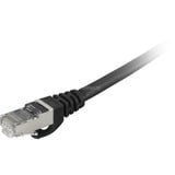 Sharkoon Cavo patch SFTP, RJ-45, con cavo grezzo Cat.7a Nero