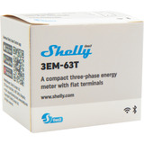 Shelly 3EM-63T Gen3, Strumento di misura bianco