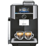Siemens TI955F09DE macchina per caffè Automatica Macchina da caffè combi 2,3 L, Macchina automatica Nero/in acciaio inox, Macchina da caffè combi, 2,3 L, Caffè macinato, Macinatore integrato, 1500 W, Nero, Argento