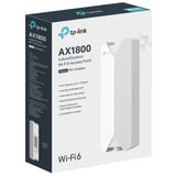 TP-Link Festa F61-Outdoor 1800 Mbit/s Bianco Supporto Power over Ethernet (PoE), Punto di accesso 2.4 GHz, 5 GHz, 1800 Mbit/s, WPA2-Enterprise, WPA2-Personal, WPA-Enterprise, SNMPv2, SNMPv3, WPA-Personal, SSH,..., 1000 Mbit/s