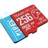 Team Group APEX SD7.1 256 GB SDXC, Scheda di memoria rosso/Blu