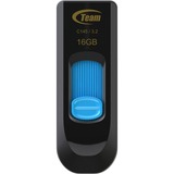 Team Group C145 unità flash USB 16 GB USB tipo A 3.2 Gen 1 (3.1 Gen 1) Nero, Blu Nero/Blu, 16 GB, USB tipo A, 3.2 Gen 1 (3.1 Gen 1), Lamina di scorrimento, 20 g, Nero, Blu