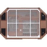 Thermaltake CA-1Z1-00MUWN-00, Chassis Tower marrone chiaro