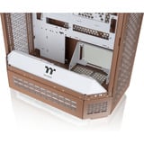 Thermaltake CA-1Z1-00MUWN-00, Chassis Tower marrone chiaro