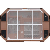 Thermaltake The Tower 600, Chassis Tower marrone chiaro