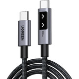 UGREEN 45612, Cavo Nero/grigio