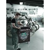 Wera Tool Rebel 9700 Carrello officina 1, con equipaggiamento, Carrelli per attrezzi Nero