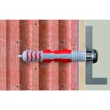 fischer DuoSeal 8x48 S PH TX A2, Tassello grigio chiaro/Rosso