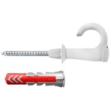 fischer EasyHook Round DuoPower 8x40 bianco