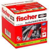 fischer Tassello grigio chiaro/Rosso