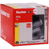 fischer Tassello per calcestruzzo cellulare FFA 14 grigio chiaro