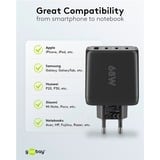 goobay 64819, Caricabatterie Nero