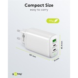 goobay 65408, Caricabatterie bianco