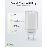 goobay 65408, Caricabatterie bianco