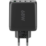 goobay Caricatore rapido USB-C multiporta, PD, GaN, 68 watt, Caricabatterie Nero