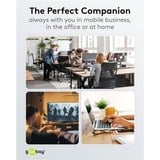 goobay Slim 4-Port USB-Hub, USB-C a USB-A, USB 3.2 Gen1, Hub USB grigio