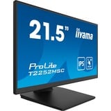 iiyama T2252MSC-B2, Monitor LED Nero (opaco)