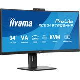 iiyama XCB3497WQSNPH-B1, Monitor LED Nero (opaco)