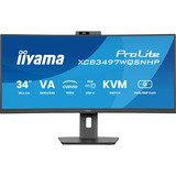 iiyama XCB3497WQSNPH-B1, Monitor LED Nero (opaco)