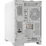 ALTERNATE Custom PC Series • iCUE Red Ice Madness Gaming-PC, PC Gaming bianco/trasparente