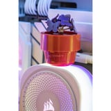 ALTERNATE Custom PC Series • iCUE Red Ice Madness Gaming-PC, PC Gaming bianco/trasparente