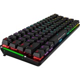 ASUS ROG Falchion tastiera Wireless a RF + USB QWERTZ Tedesco Nero, Tastiera da gioco Nero, 65%, Wireless a RF + USB, Interruttore a chiave meccanica, QWERTZ, LED RGB, Nero