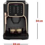 Arzum OK0030-0400, Macchina automatica Nero/Bronzo