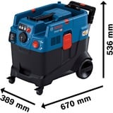 Bosch GAS 12-40 MA, Aspira bagnato / asciutto blu/Nero