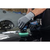 Bosch Lucidatrice a batteria GPX 12V-77 Professional solo, 12 Volt, Macchina di lucidatura blu/Nero