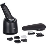 Braun Series 6 62-S7650cc Rasoio Trimmer Argento argento/Nero, Rasoio, Argento, Pulsanti, Batteria, Ioni di Litio, Batteria integrata