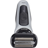 Braun Series 6 62-S7650cc Rasoio Trimmer Argento argento/Nero, Rasoio, Argento, Pulsanti, Batteria, Ioni di Litio, Batteria integrata