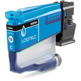 Brother LC527XLC cartuccia d'inchiostro 1 pz Originale Resa elevata (XL) Ciano Resa elevata (XL), Ciano, Inchiostro a base di pigmento, 1 pz, 2000 pagine, Confezione singola