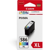 Canon CL-586XL cartuccia d'inchiostro 1 pz Originale Resa elevata (XL) Ciano, Magenta, Giallo Resa elevata (XL), Ciano, Magenta, Giallo, 1 pz, 300 pagine, Confezione singola