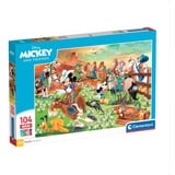 Clementoni Supercolor Disney Mickey And Friends Puzzle 104 pz Televisione/film 104 pz, Televisione/film, 4 anno/i
