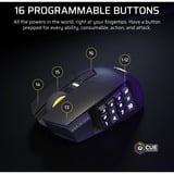 Corsair Scimitar Elite Wireless SE MMO, Mouse da gioco canna di fucile