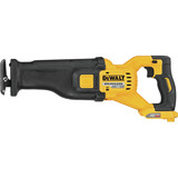 DEWALT Sega a gattuccio a batteria XR FLEXVOLT DCS389NT, 54 Volt, Scambiarsi sega giallo/Nero