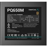 DeepCool PQ650M alimentatore per computer 650 W 20+4 pin ATX ATX Nero Nero, 650 W, 100 - 240 V, 50/60 Hz, 4.5 - 9 A, 100 W, 648 W