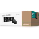 DeepCool Spartacus 360, Raffreddamento ad acqua Nero