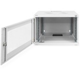 Digitus Alloggiamento a parete SOHO, smontato - 540 x 400 mm (L x P) grigio chiaro, smontato - 540 x 400 mm (L x P), Da parete, 7U, 60 kg, Griglie, Grigio