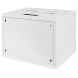 Digitus Alloggiamento a parete SOHO, smontato - 540 x 400 mm (L x P) grigio chiaro, smontato - 540 x 400 mm (L x P), Da parete, 7U, 60 kg, Griglie, Grigio
