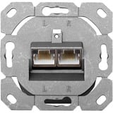 Digitus DN-9006-N presa energia RJ-45 Bianco, Scatola di giunzione bianco, RJ-45, Bianco, 80 mm, 80 mm