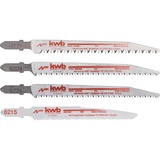 EINHELL Set di lame per seghetto alternativo, 4 pezzi, Impostare la lama per sega 