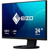 EIZO FlexScan EV2490-BK Monitor PC 60,5 cm (23.8") 1920 x 1080 Pixel Full HD LCD Nero, Monitor LED Nero, 60,5 cm (23.8"), 1920 x 1080 Pixel, Full HD, LCD, 5 ms, Nero