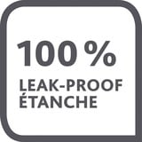 Emsa 508550 recipiente per cibo Rotondo Contenitore 0,15 L Trasparente 1 pz, Casella trasparente/Blu, Contenitore, Rotondo, 0,15 L, Trasparente, Polipropilene (PP), Elastomero Termoplastico (TPE), Frutta
