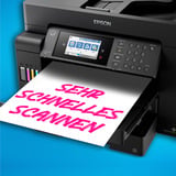 Epson EcoTank ET-16655 Ad inchiostro A3 4800 x 1200 DPI 32 ppm Wi-Fi, Stampante multifunzione Nero, Ad inchiostro, Stampa a colori, 4800 x 1200 DPI, A3, Stampa diretta, Nero